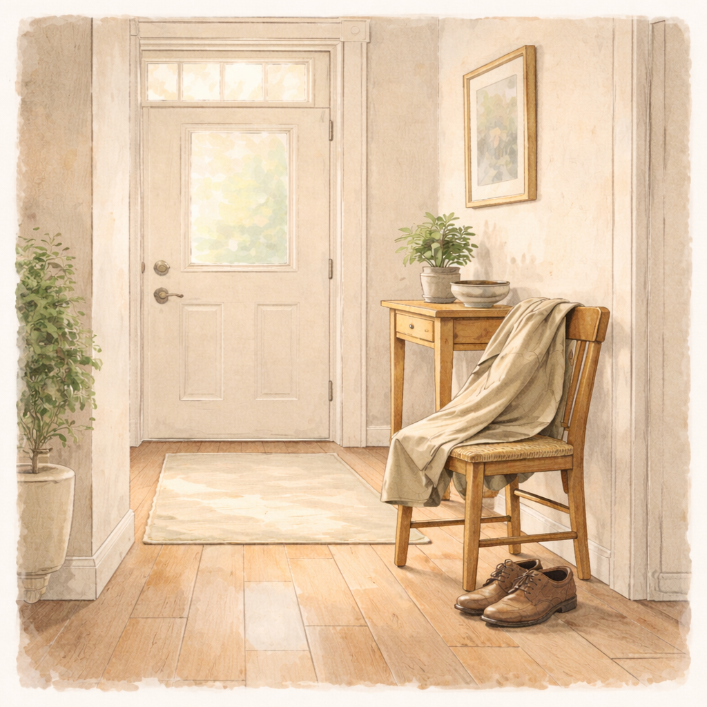 Illustration quiet place